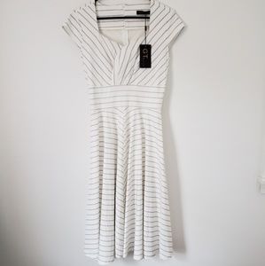 NWT Blue Striped Dress